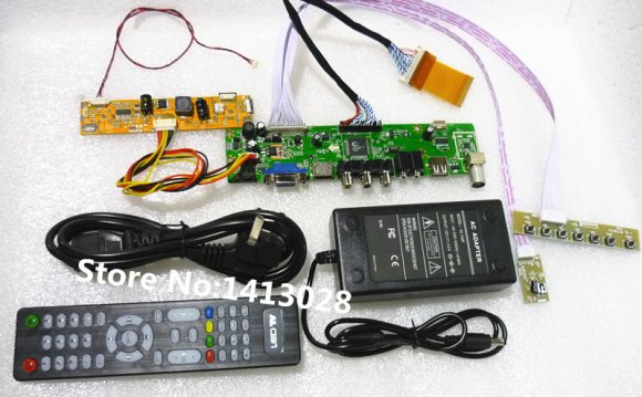 TV+HDMI+VGA+AV+USB+AUDIO LCD