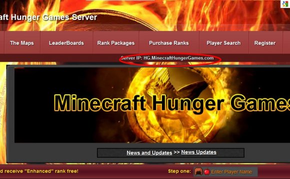 Free Minecraft Hunger Games servers