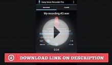 Easy Voice Recorder Pro APK | Free Download