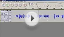 Lesson Two Using Audio Recording Software