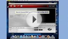 MXF to MP3 Mac|convert MXF to MP3/WAV/AAC on Mac OS X