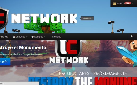 Free Minecraft server website